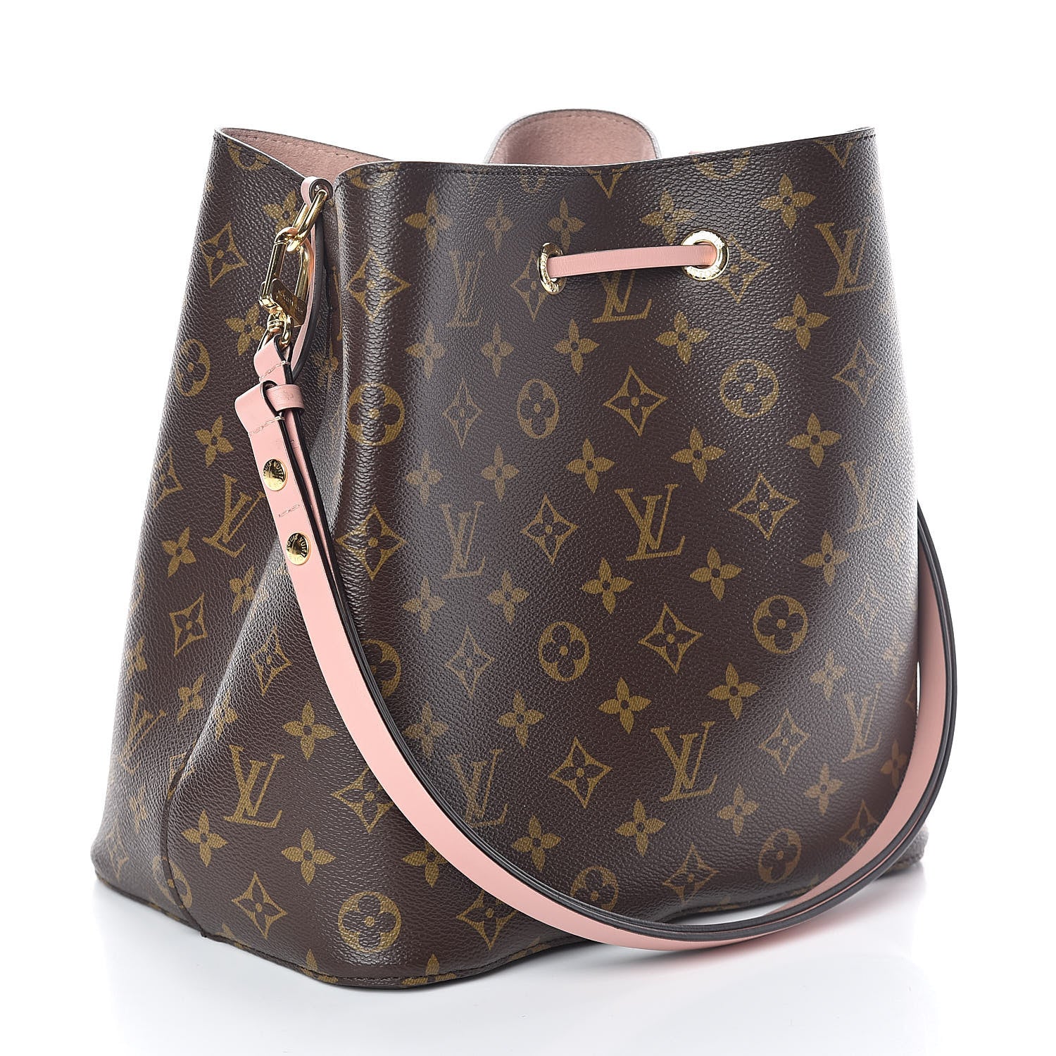Louis Vuitton Monogram Neonoe MM Rose Poudre 2 of 7