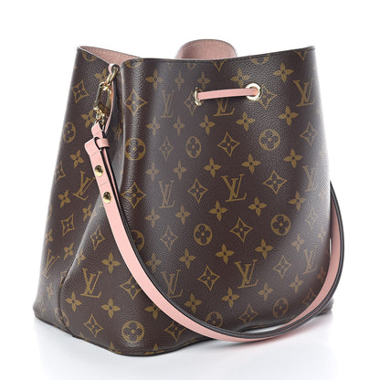 Louis Vuitton Monogram Neonoe MM Rose Poudre 2 of 7