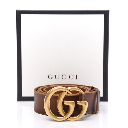 Gucci Faded Calfskin Double G 40mm Belt 105 42 Cuir 7 of 7