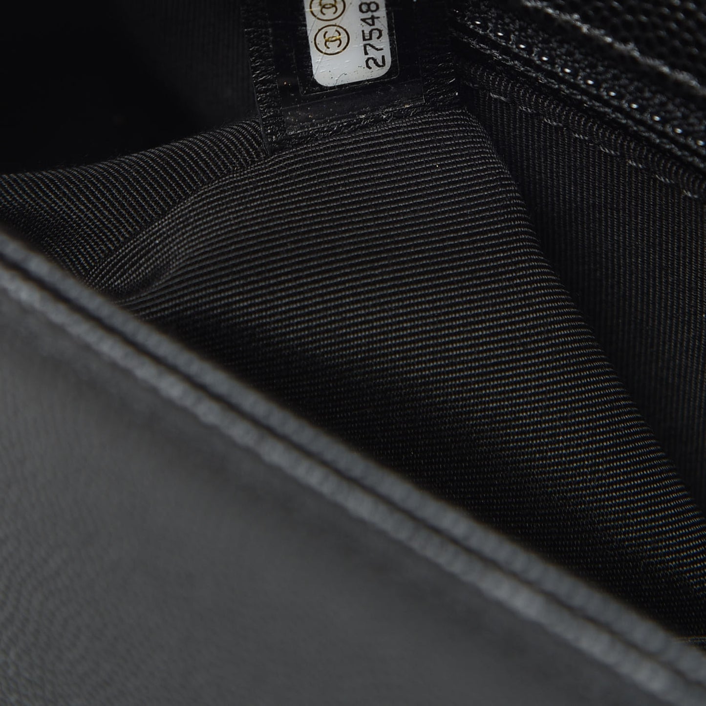 Caviar Quilted New Medium Boy Flap Black