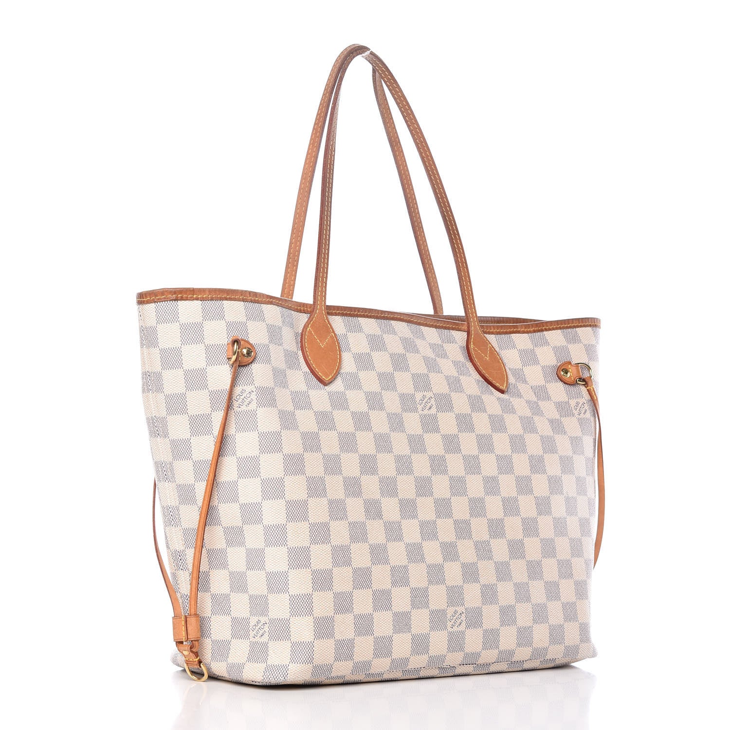 Louis Vuitton Damier Azur Neverfull MM 3 of 26