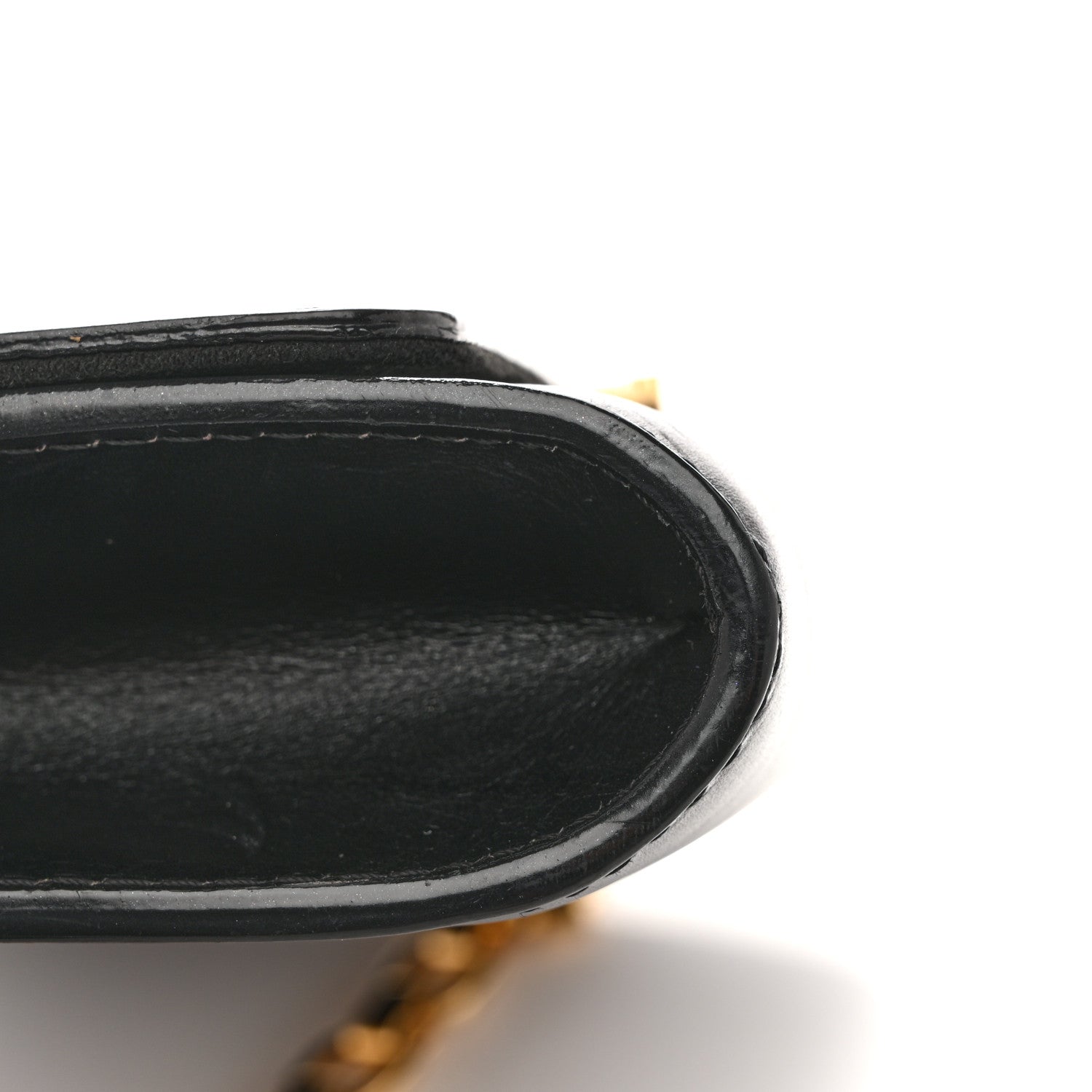 Louis Vuitton Calfskin Chain Louise MM Black 13 of 13