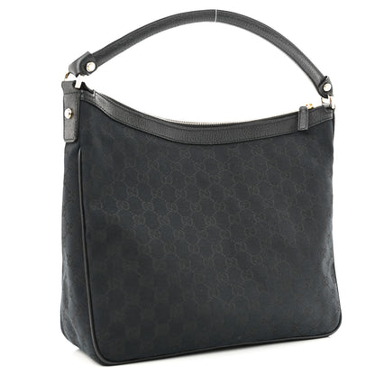 Gucci Monogram Pocket Hobo Black 3 of 11