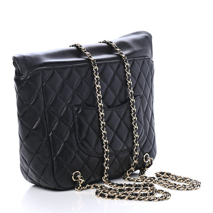 Chanel Lambskin Quilted Large In Seoul Backpack Navy 2 of 4