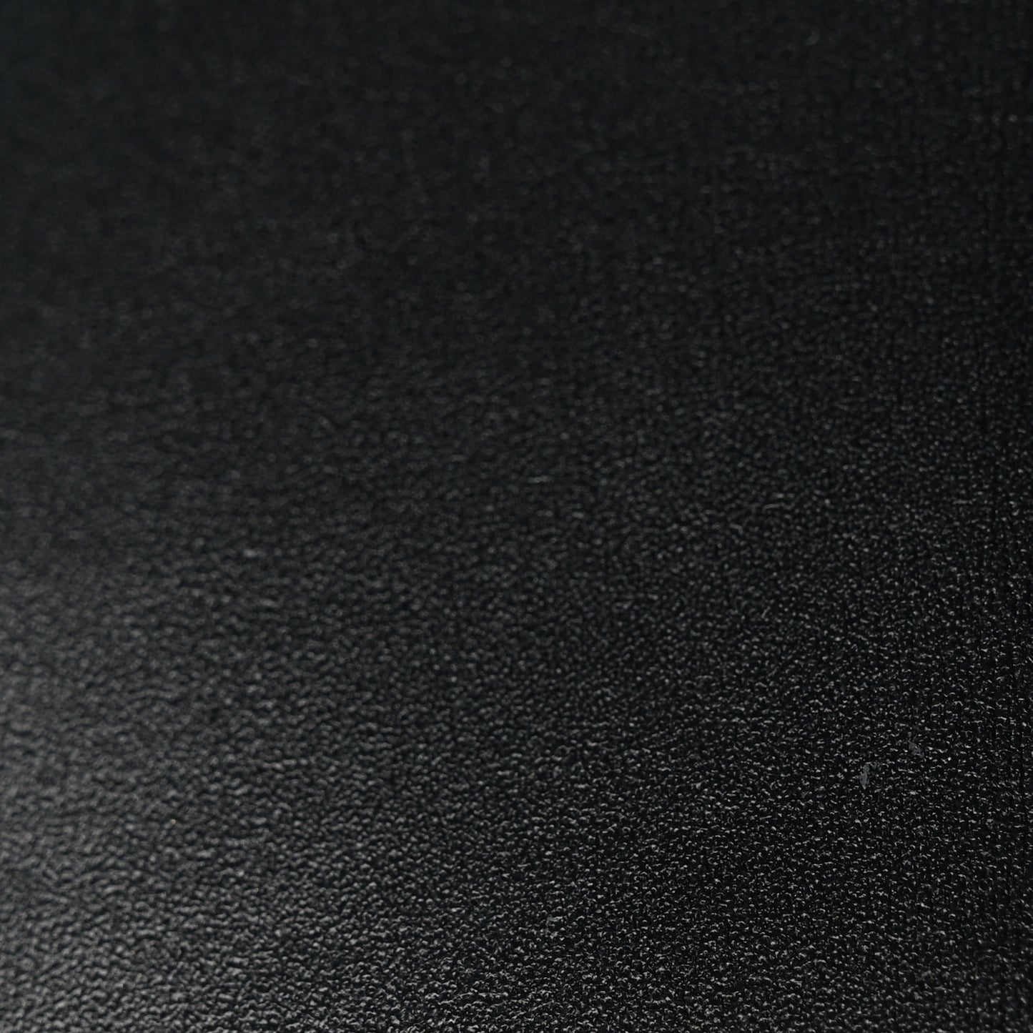Shiny Calfskin Triomphe Flap Card Holder Black