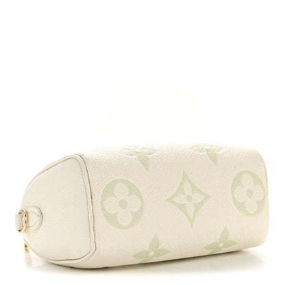 Louis Vuitton Empreinte Monogram Giant Nano Speedy Latte Matcha 4 of 12