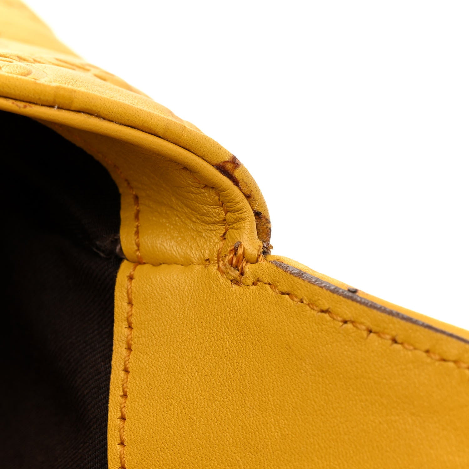 Gucci ssima Charmy Shoulder Bag Yellow 13 of 18