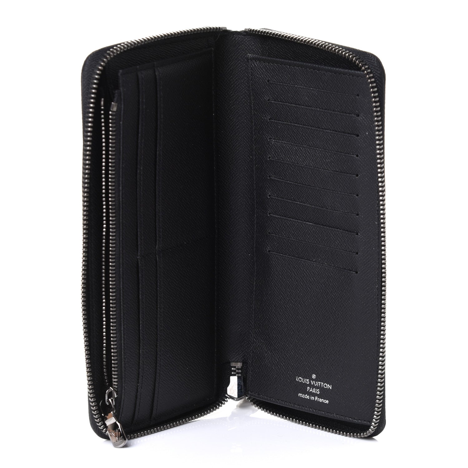 Louis Vuitton Monogram Eclipse Vertical Zippy Wallet 4 of 4