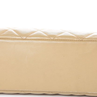 Chanel Lambskin Quilted Shoulder Bag Beige 15 of 17