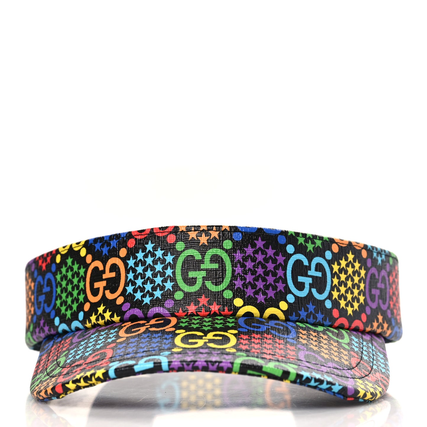 GG Supreme Monogram Psychedelic Izzy Visor M Black Multicolor