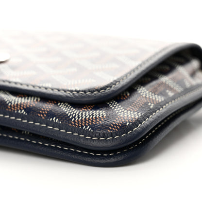 Goyard Goyardine Plumet Wallet Clutch Navy 10 of 11