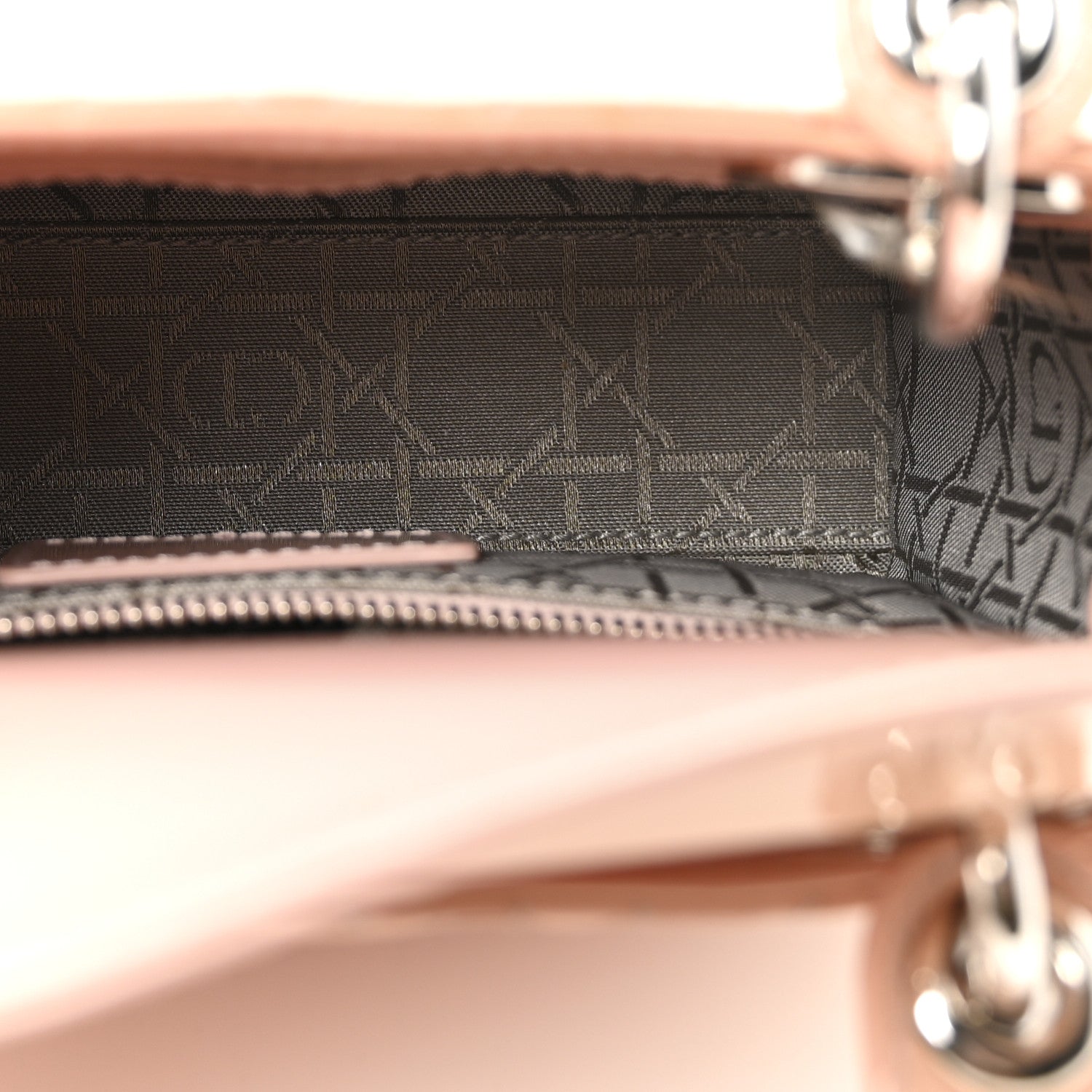 Christian Dior Patent Cannage Mini Lady Dior Rose Clair 5 of 10