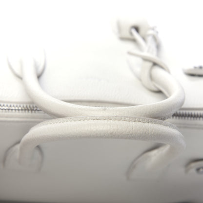 Saint Laurent Grained Calfskin Baby Supple Sac De Jour White 22 of 22