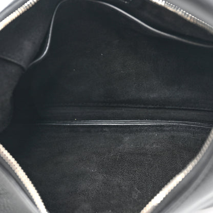 The Row Grained Calfskin Small Everyday Shoulder Bag Black 5 of 9