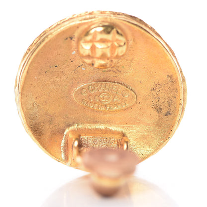 Chanel CC Clip On Earrings Gold 4 of 8