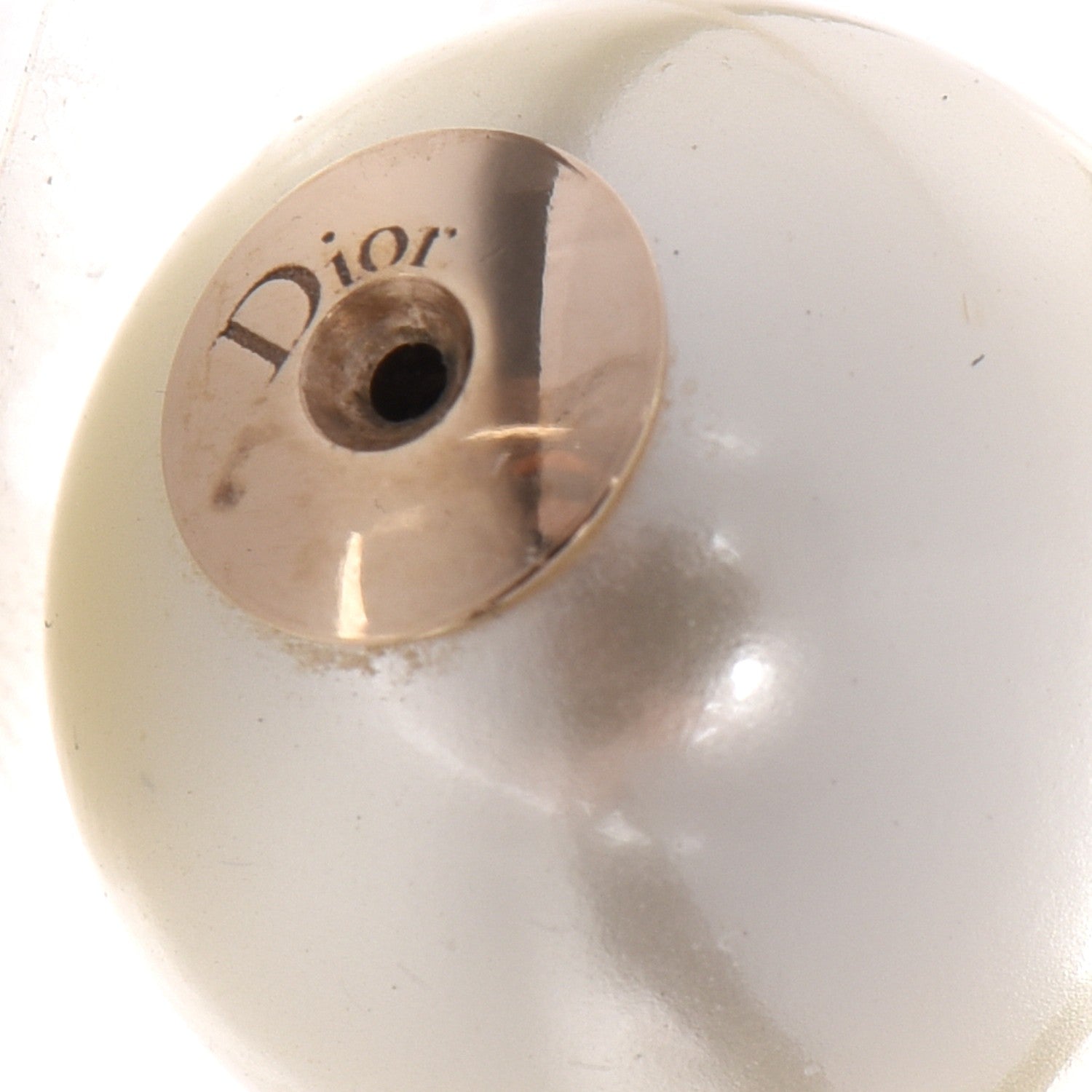Christian Dior Pearl Mise En Dior Tribal Earrings 4 of 5
