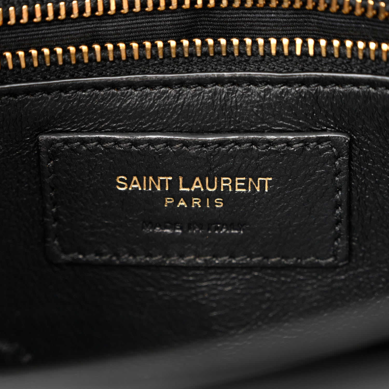 Saint Laurent Smooth Calfskin Monogram Cassandra Clasp Bag Black 6 of 16