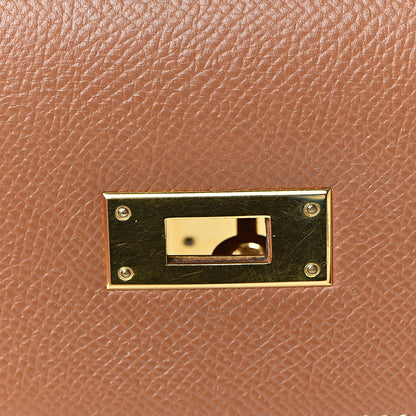 Hermes Courchevel Kelly Sellier 32 Gold 23 of 41
