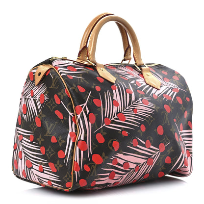Louis Vuitton Monogram Jungle Dots Speedy 30 Sugar Pink Poppy 3 of 15