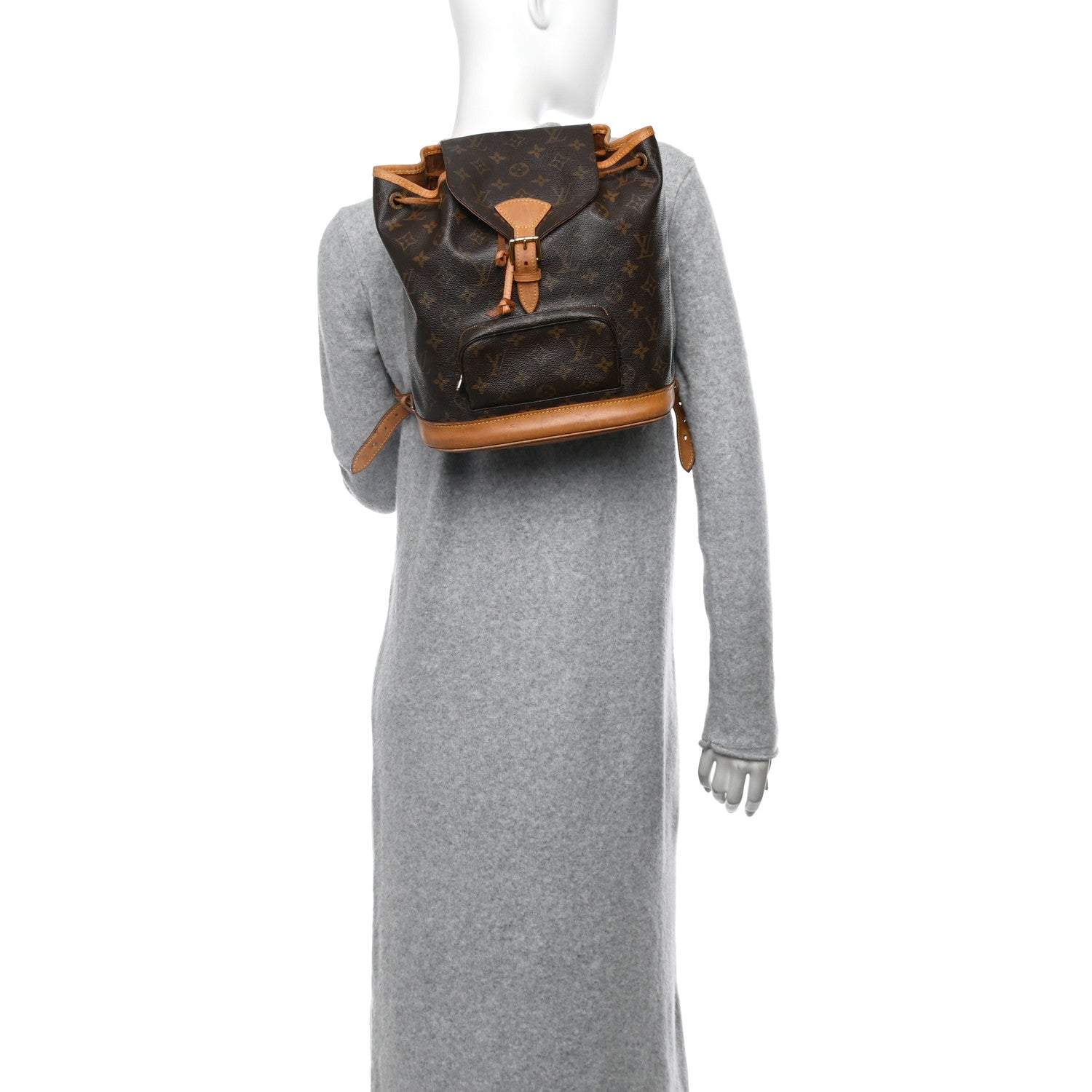 Louis Vuitton Monogram Montsouris MM Backpack 3 of 16