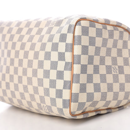 Louis Vuitton Damier Azur Speedy 30 9 of 9
