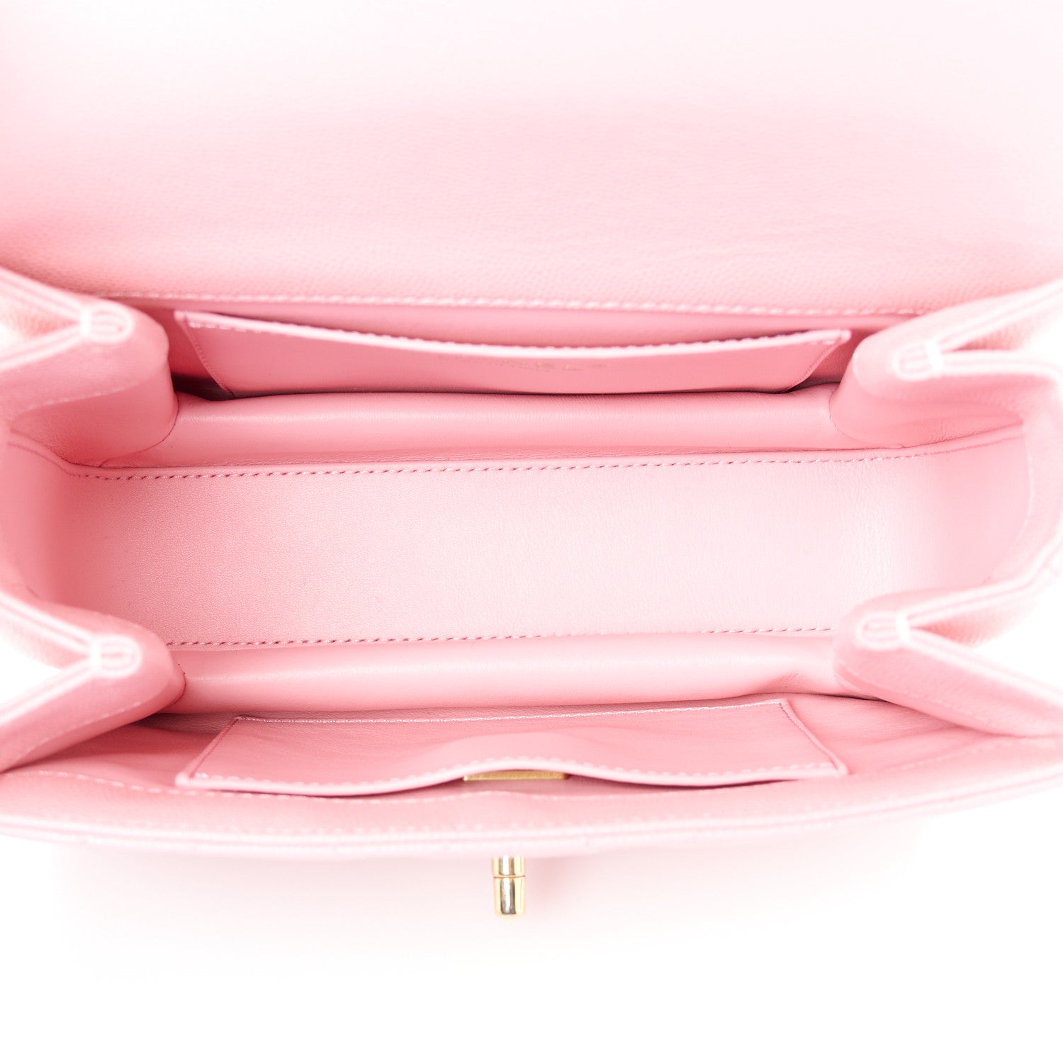 Chanel Caviar Quilted Mini Coco First Flap Pink 5 of 10