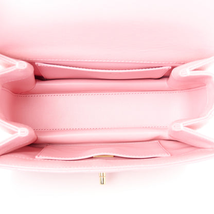 Chanel Caviar Quilted Mini Coco First Flap Pink 5 of 10