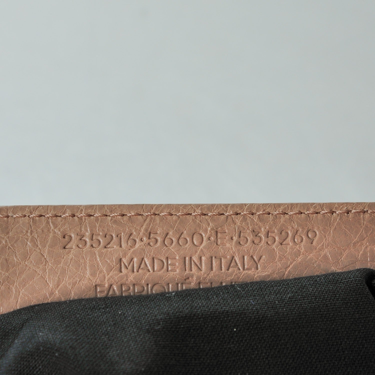 Balenciaga Agneau Laser Cut Cross Classic Gold Hardware Velo Rose Peach 8 of 8