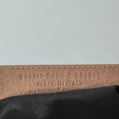 Balenciaga Agneau Laser Cut Cross Classic Gold Hardware Velo Rose Peach 8 of 8