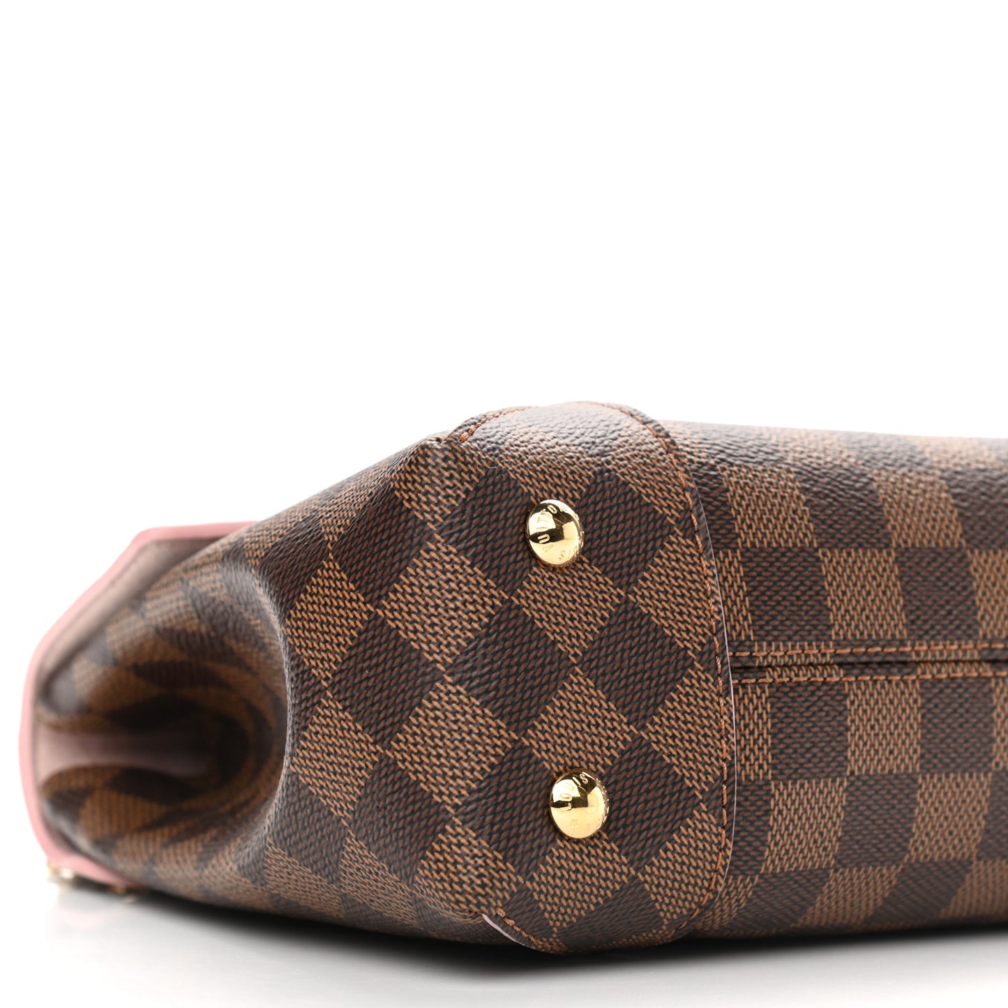 Damier Ebene Caissa Clutch Rose Ballerine