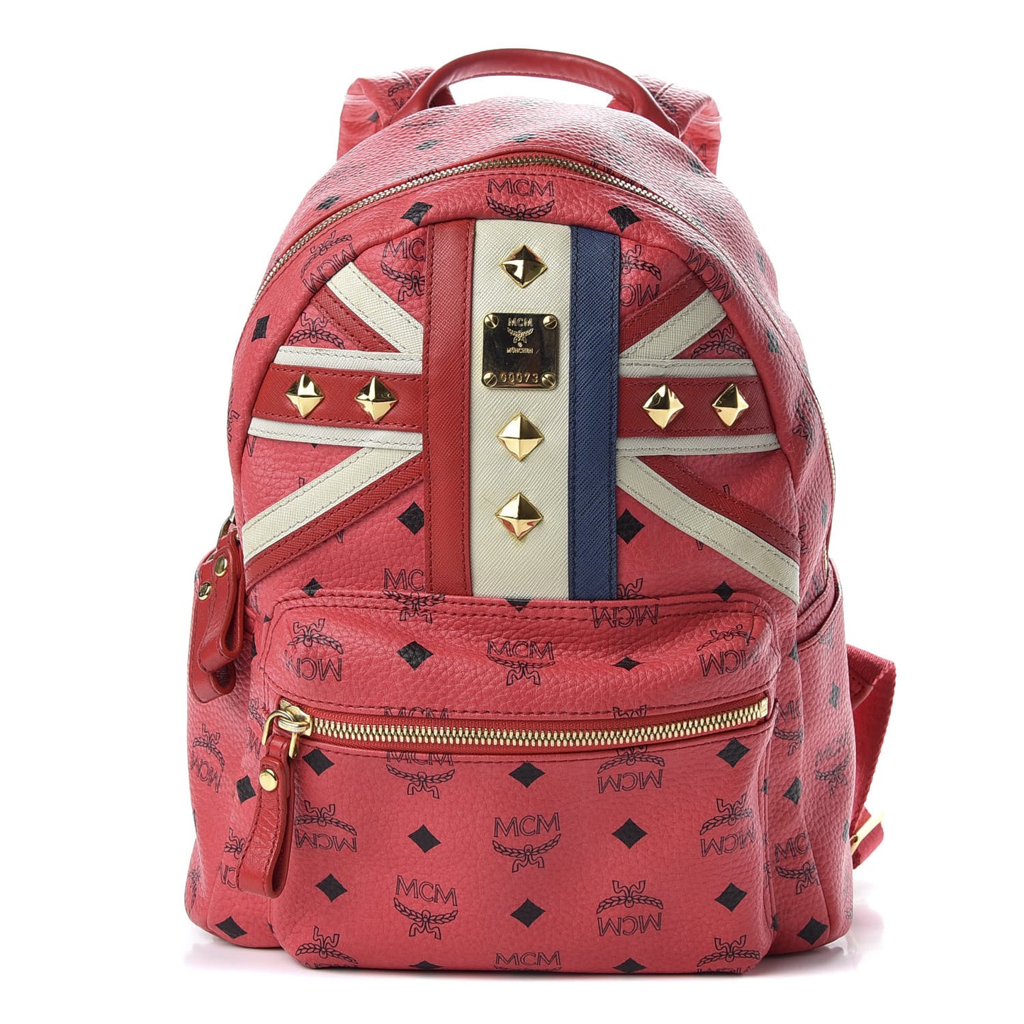Visetos Studded Small Stark London Olympic Backpack Corail