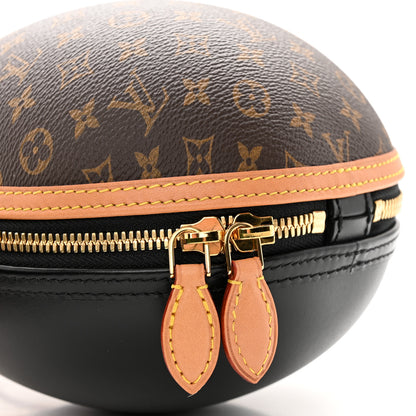 Louis Vuitton Monogram Egg Bag Black 8 of 11