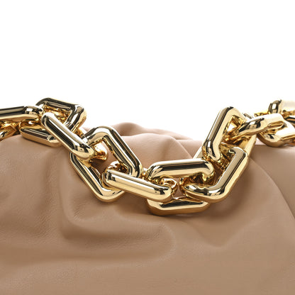 Bottega Veneta Calfskin Chain Pouch Almond 22 of 28
