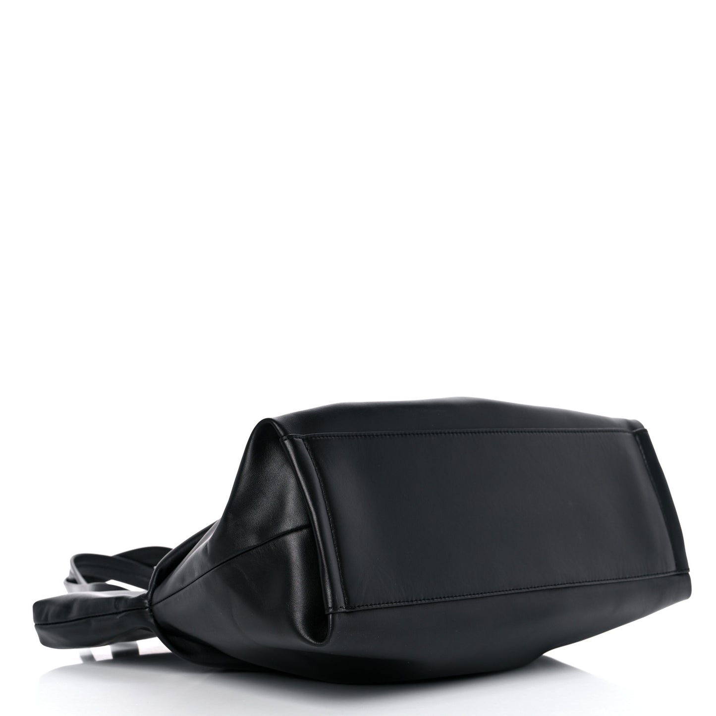 Calfskin Judy East West Tote Black