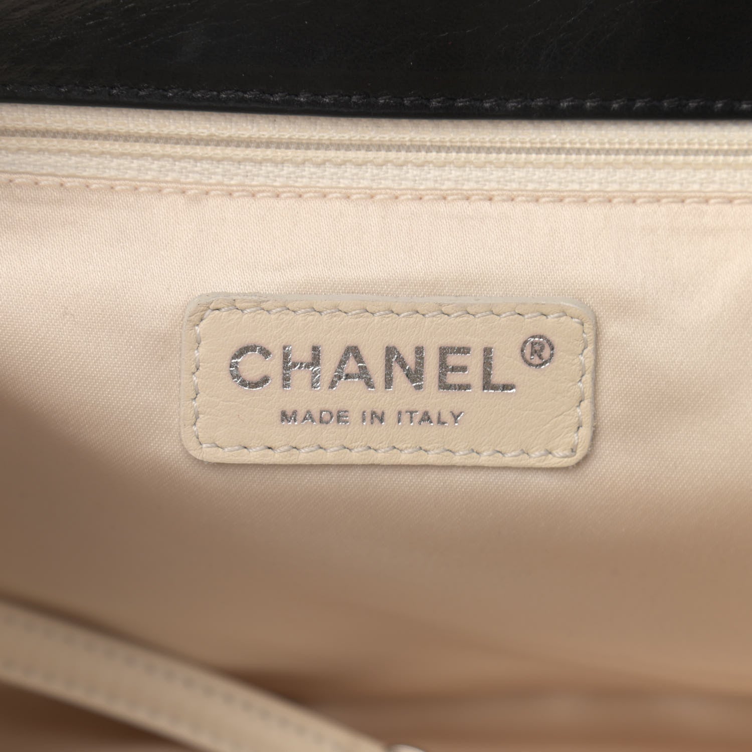 Chanel Lambskin Quilted East West Accordion Flap Black 6 of 12