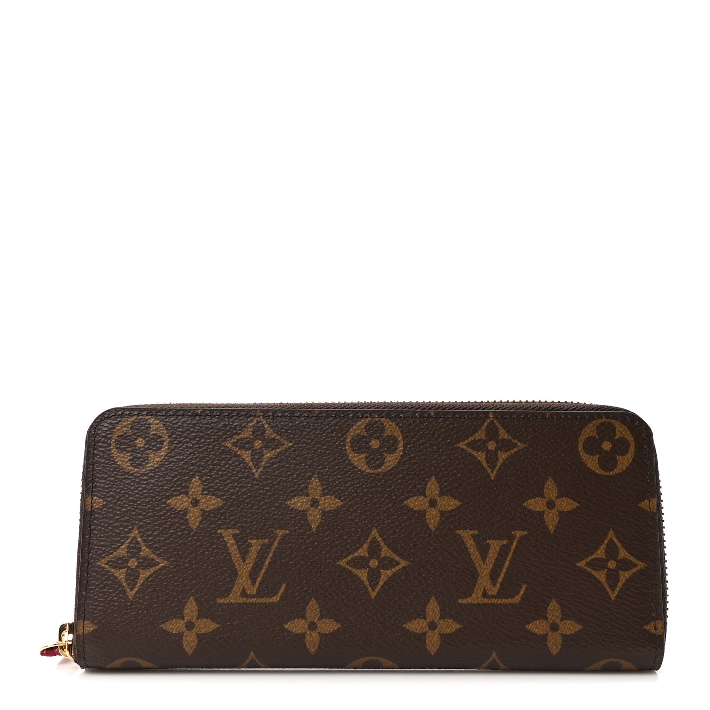 Monogram Clemence Wallet Fuchsia