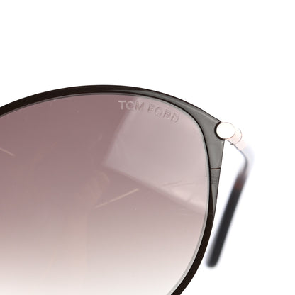 Tom Ford Penelope Vintage Round Sunglasses TF320 Brown 7 of 7