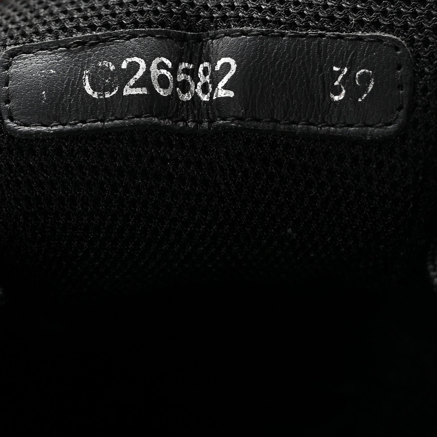 Chanel Tweed Suede Goatskin CC Sneakers 39 Black White 8 of 22