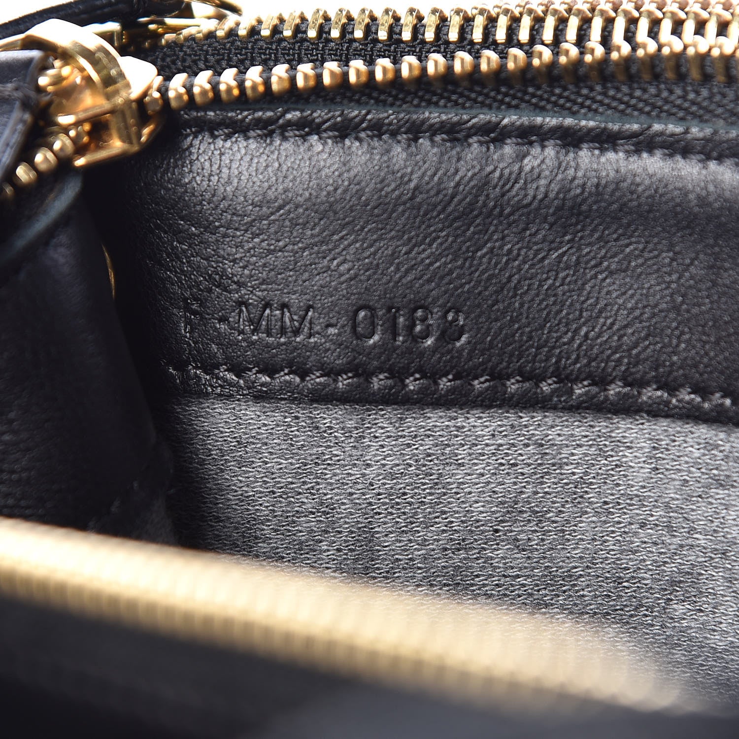 Celine Lambskin Large Trio Crossbody Bag Black 9 of 14