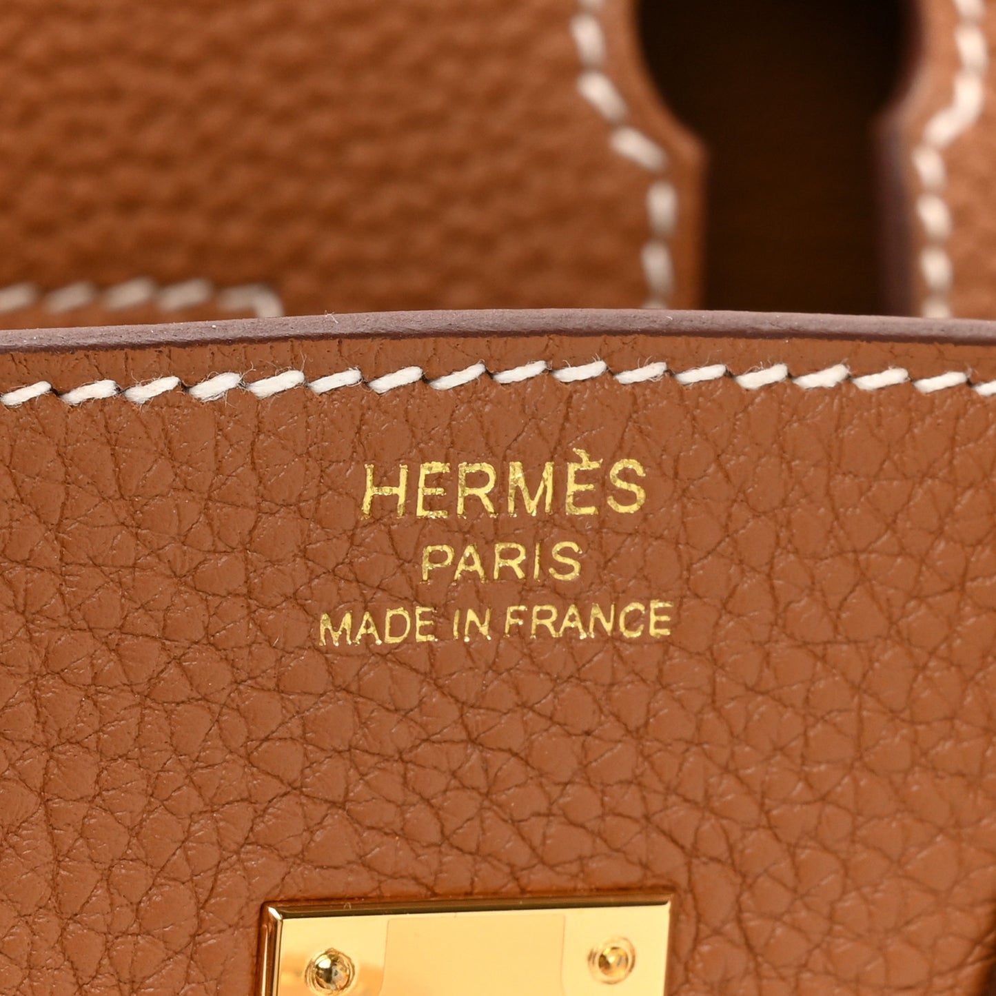 Togo Birkin 25 Gold