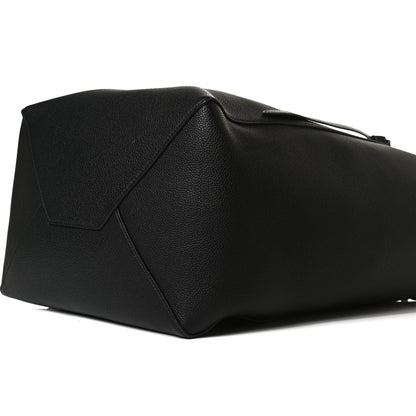 Celine Soft Grained Calfskin Medium Belt Cabas Phantom Black 11 of 13