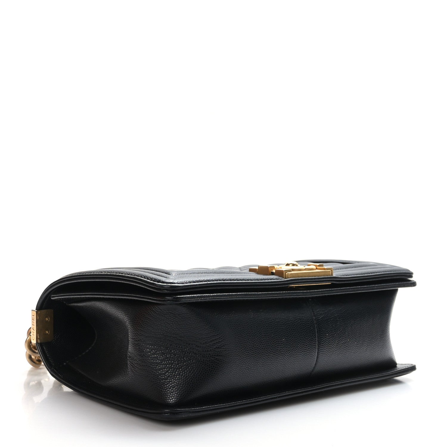 Chanel Caviar Quilted Medium Boy Flap Black 4 of 10