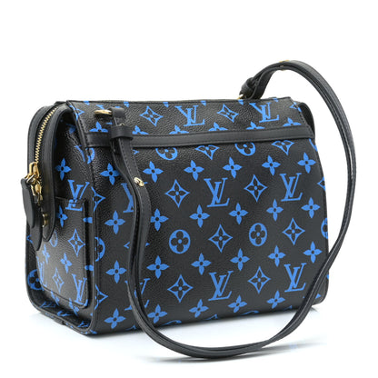 Louis Vuitton Colored Monogram Speedy Amazon PM Blue Black 3 of 11