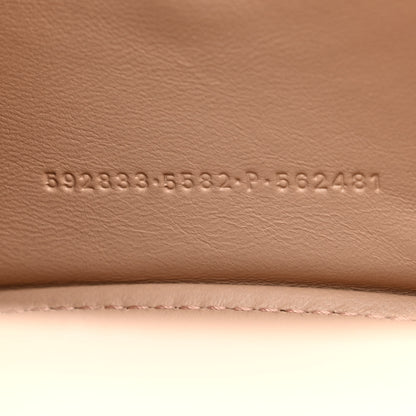 Balenciaga Strass Suede Hourglass Top Handle Bag XS Rose Gold 8 of 11