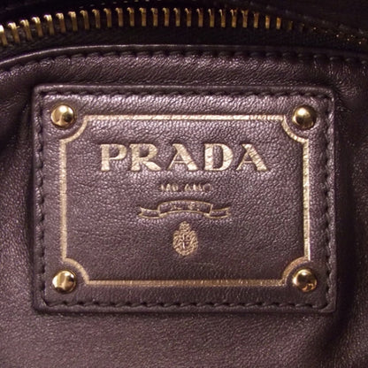 Prada Cervo Lux Print Lace Bauletto Tote 9 of 13