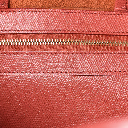 Celine Grained Calfskin Small Vertical Bi-Cabas Claycourt Dark Navy 6 of 9