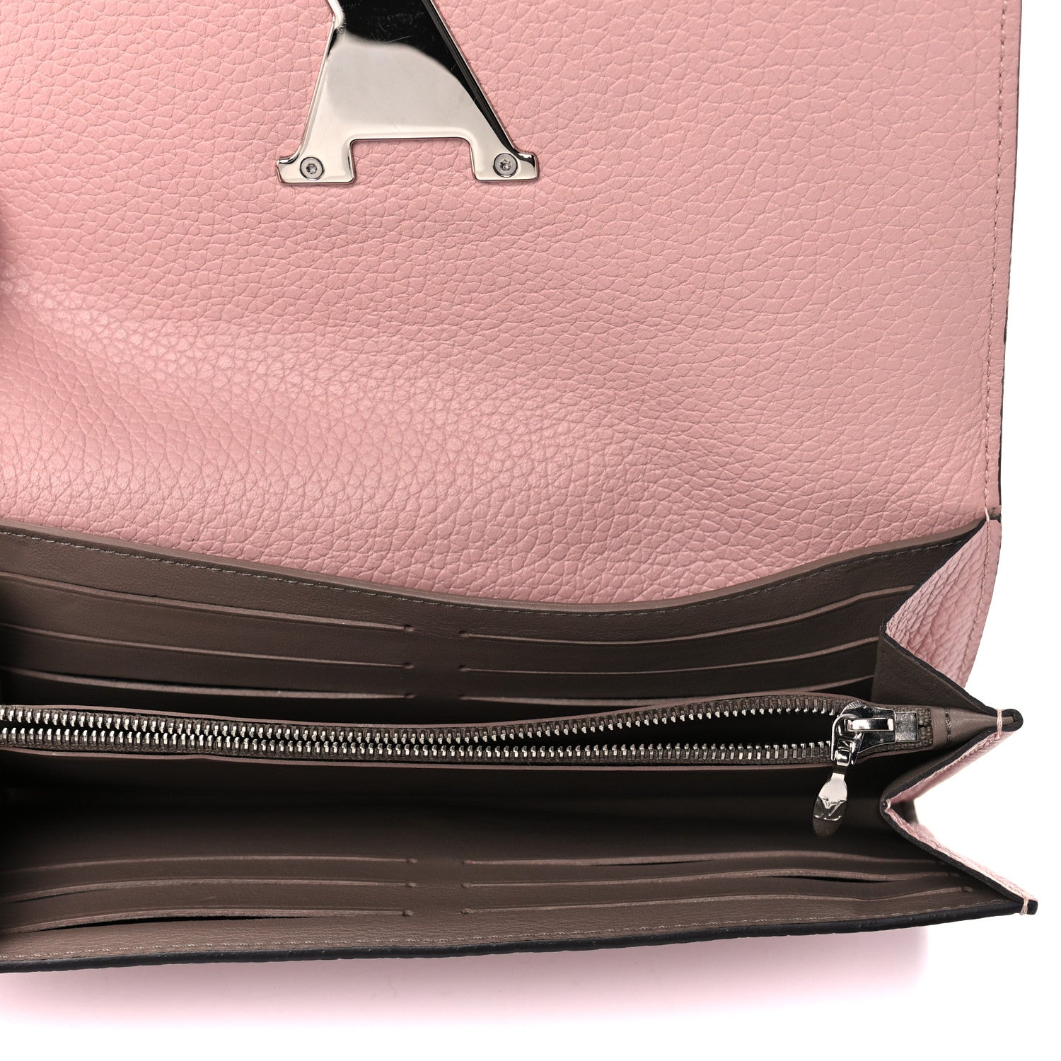Louis Vuitton Taurillon Capucines Wallet Magnolia 5 of 16