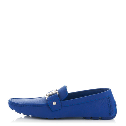 Louis Vuitton Calfskin Monte Carlo Moccasin Loafers 8 Outremer 1 of 7