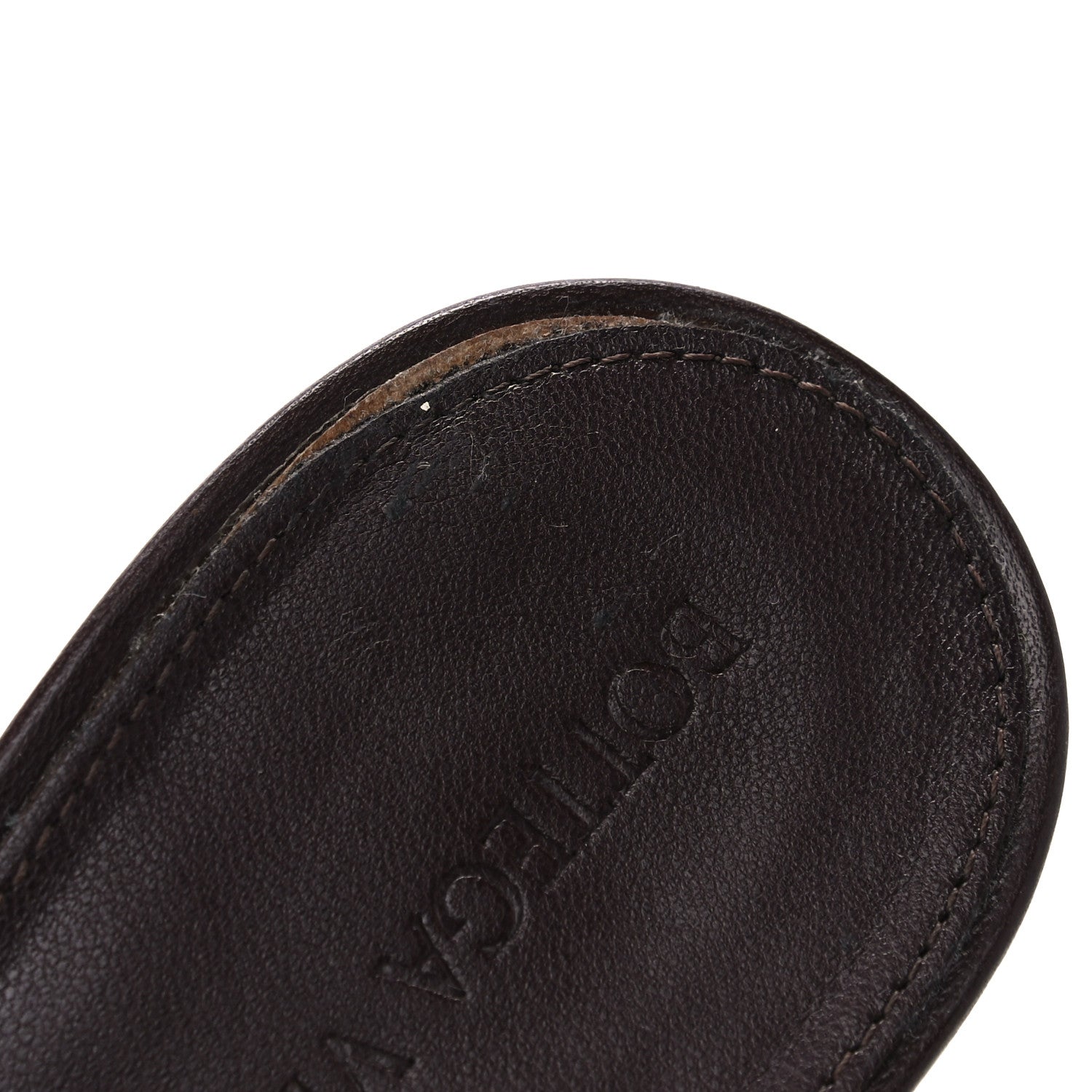Bottega Veneta Nappa Quilted Rubber Lido Mule Sandals 38.5 Fondant 11 of 12