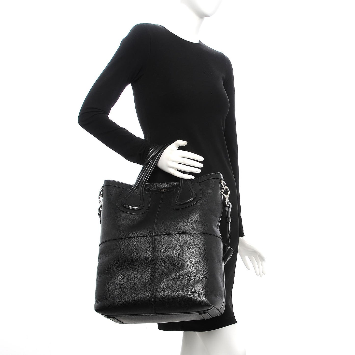 Lambskin North South Nightingale Black